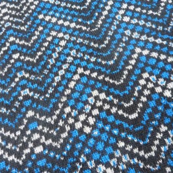 [[[Missoni]]] Chevron Pattern Wool-Blend Scarf - Picture 4 of 6